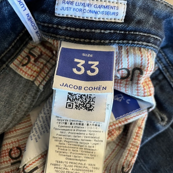 Jacob Cohen Men’s Bard Button Fly Jeans - Picture 3 of 7